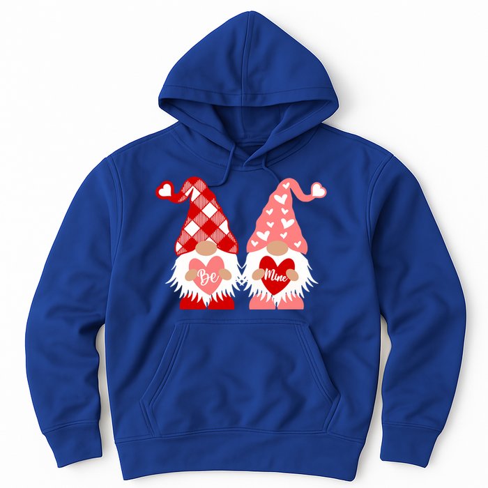 Be Mine Hearts Valentines Day Gnomes Gift Hoodie