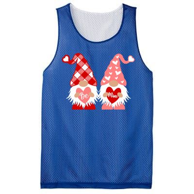 Be Mine Hearts Valentines Day Gnomes Gift Mesh Reversible Basketball Jersey Tank