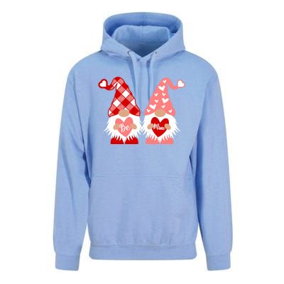 Be Mine Hearts Valentines Day Gnomes Gift Unisex Surf Hoodie