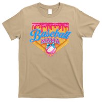 Baseball Mama Home Plate Ice Cream Dripping With Sprinkles T-Shirt