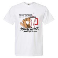 Baseball Mama Hot Mess Always Stressed Game Day Garment-Dyed Heavyweight T-Shirt