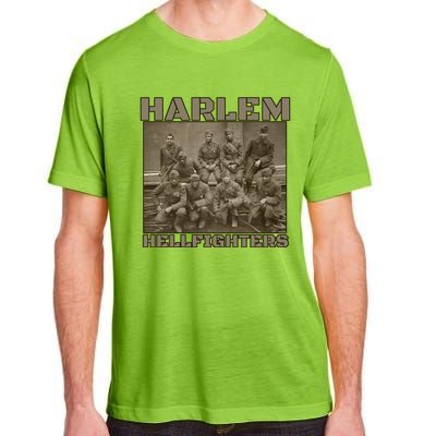 Black Military History Usa Black History Harlem Hellfighters Great Gift Adult ChromaSoft Performance T-Shirt