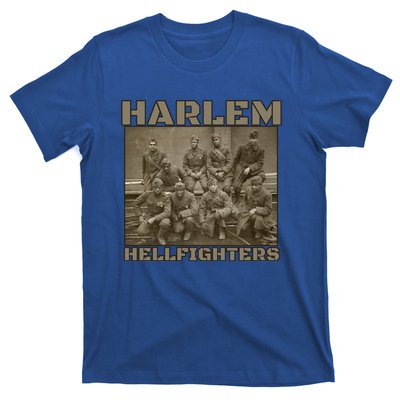 Black Military History Usa Black History Harlem Hellfighters Great Gift T-Shirt