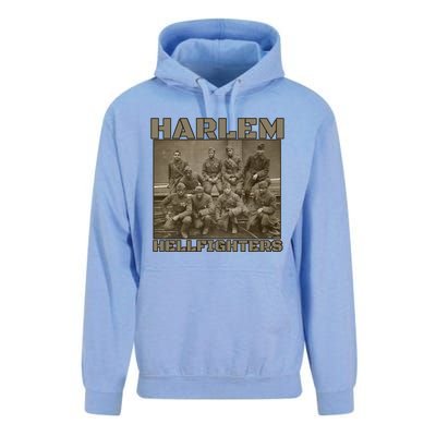 Black Military History Usa Black History Harlem Hellfighters Great Gift Unisex Surf Hoodie