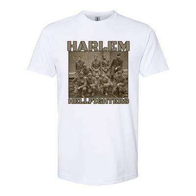 Black Military History Usa Black History Harlem Hellfighters Great Gift Softstyle CVC T-Shirt