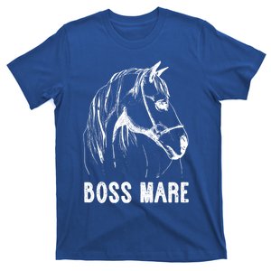 Boss Mare Horseback Riding Equestrians Horse Gift T-Shirt