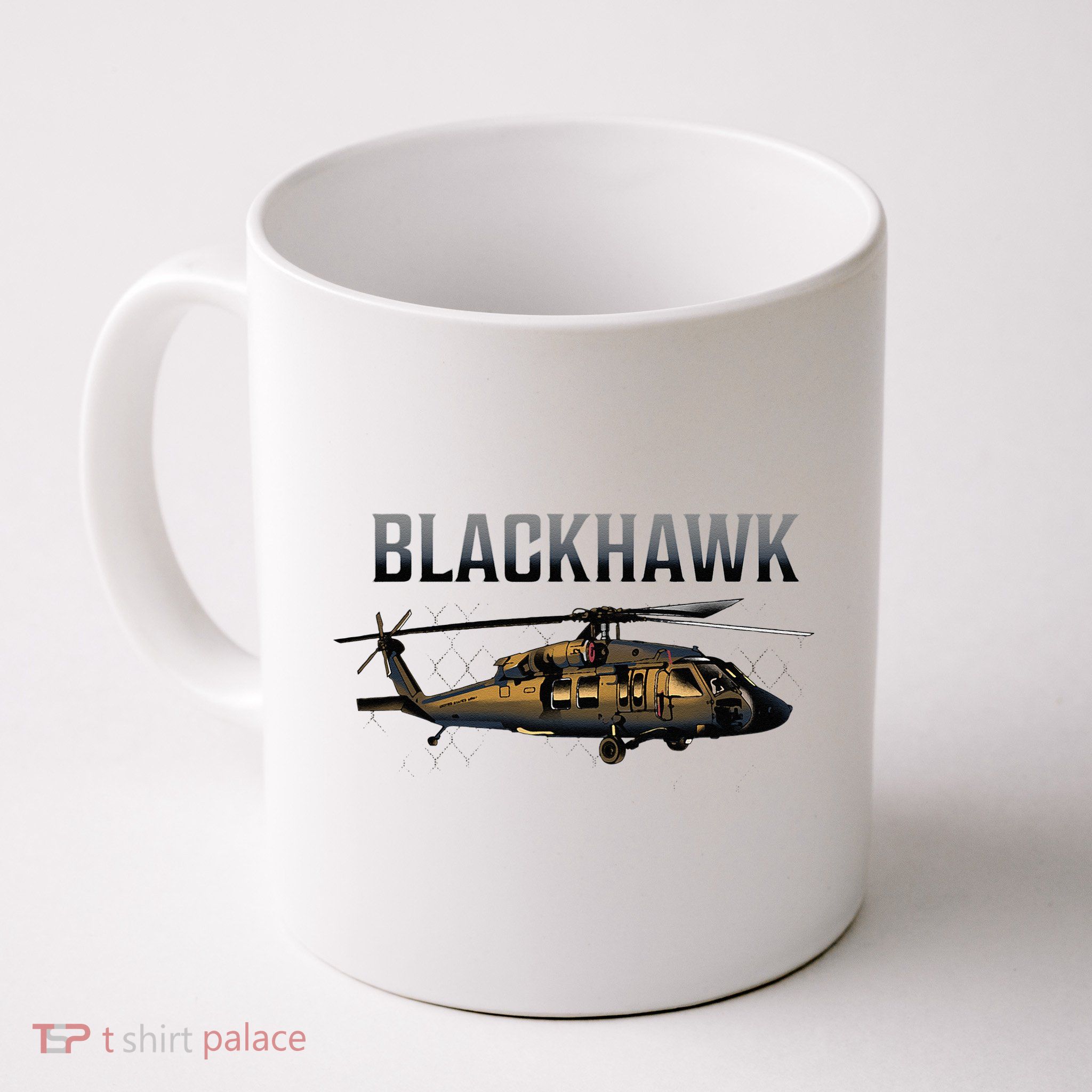 Blackhawk Military Helicopter Mug