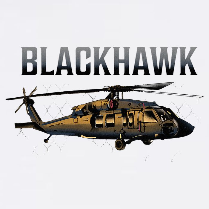 Blackhawk Military Helicopter 11oz C Handle Ceramic Mug