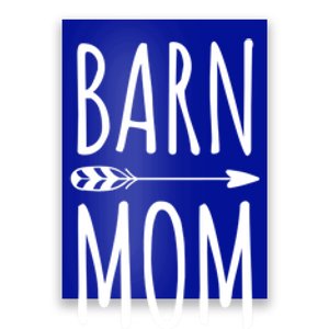 Barn Mom Horse Riding Barnyard Animals Mothers Day Gift Poster