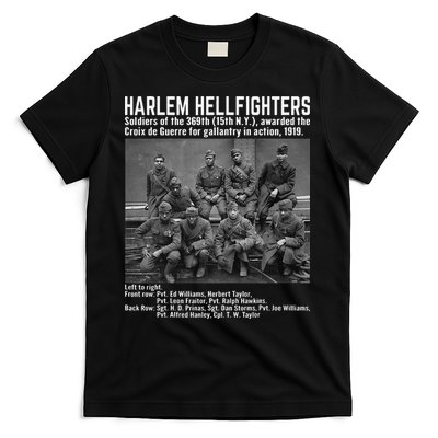 Black Military History USA Black History Harlem Hellfighters T-Shirt