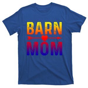 Barn Mom Horse Riding Barnyard Animals Mothers Day Funny Gift T-Shirt