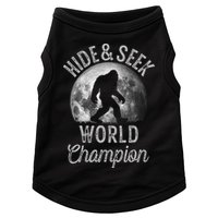 Bigfoot Moon Hide And Seek World Champion Sasquatch Doggie Tank