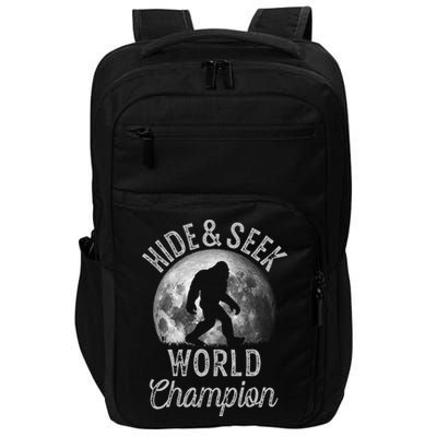 Bigfoot Moon Hide And Seek World Champion Sasquatch Impact Tech Backpack