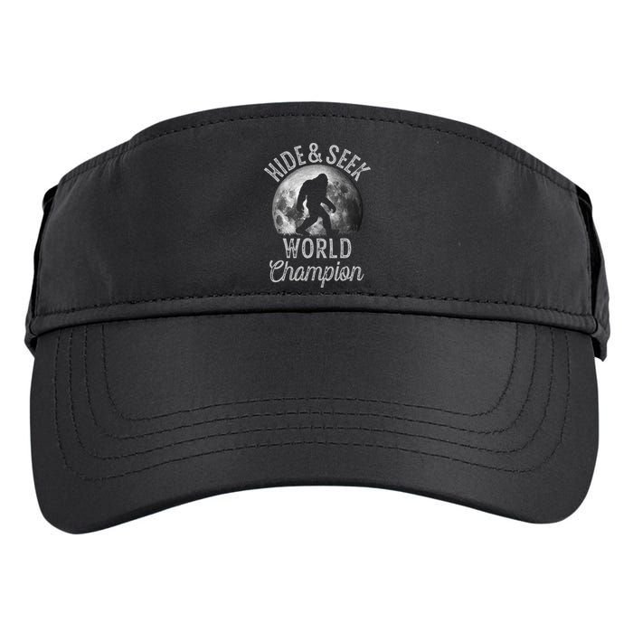 Bigfoot Moon Hide And Seek World Champion Sasquatch Adult Drive Performance Visor