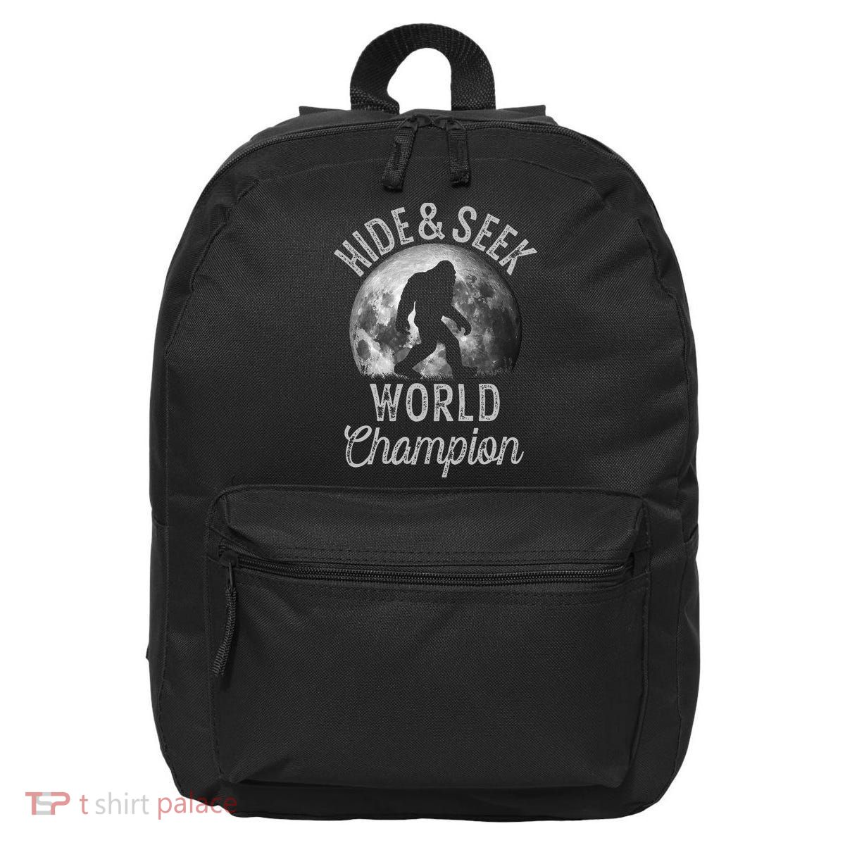 Bigfoot Moon Hide And Seek World Champion Sasquatch 16 in Basic Backpack