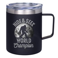 Bigfoot Moon Hide And Seek World Champion Sasquatch 12oz Stainless Steel Coffee Mug