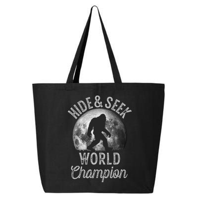 Bigfoot Moon Hide And Seek World Champion Sasquatch 25L Jumbo Tote