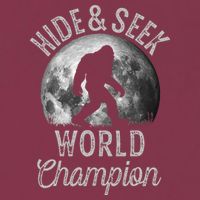 Bigfoot Moon Hide And Seek World Champion Sasquatch 16oz Travel Tumbler