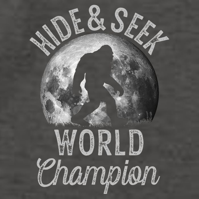 Bigfoot Moon Hide And Seek World Champion Sasquatch Vector Backpack