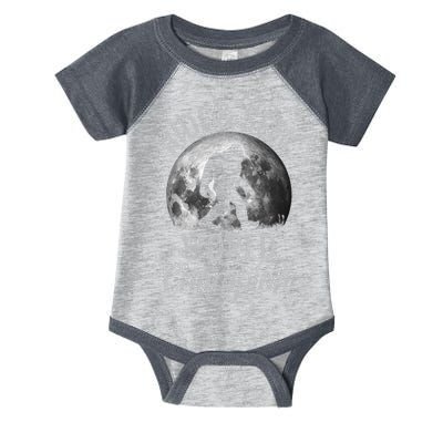 Bigfoot Moon Hide And Seek World Champion Sasquatch Infant Baby Jersey Bodysuit