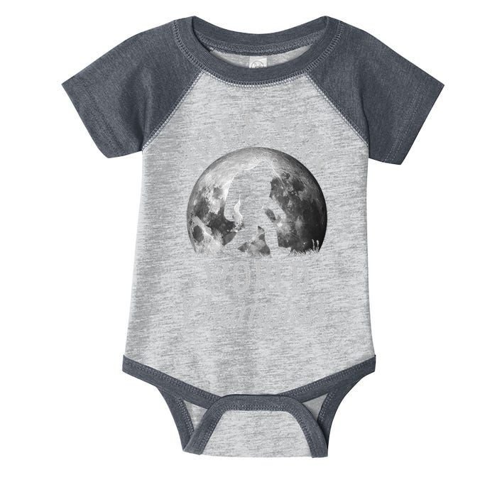Bigfoot Moon Hide And Seek World Champion Sasquatch Infant Baby Jersey Bodysuit