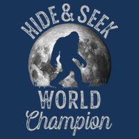 Bigfoot Moon Hide And Seek World Champion Sasquatch Infant Baby Jersey Bodysuit