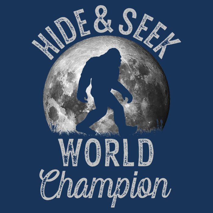 Bigfoot Moon Hide And Seek World Champion Sasquatch Infant Baby Jersey Bodysuit