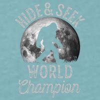 Bigfoot Moon Hide And Seek World Champion Sasquatch Sueded Cloud Jersey T-Shirt