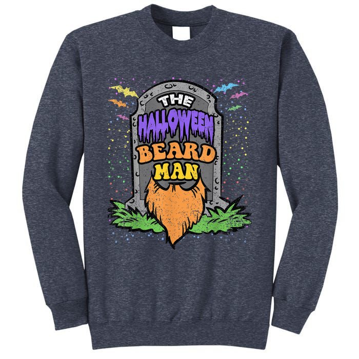 Beard Man Halloween Costume Funny Bearded Facial Hair Sweatshirt