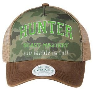 Beast Mastery Hunter MMO Gamer Legacy Tie Dye Trucker Hat