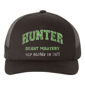 Beast Mastery Hunter MMO Gamer Yupoong Adult 5-Panel Trucker Hat