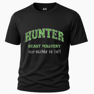 Beast Mastery Hunter MMO Gamer Cooling Performance Crew T-Shirt