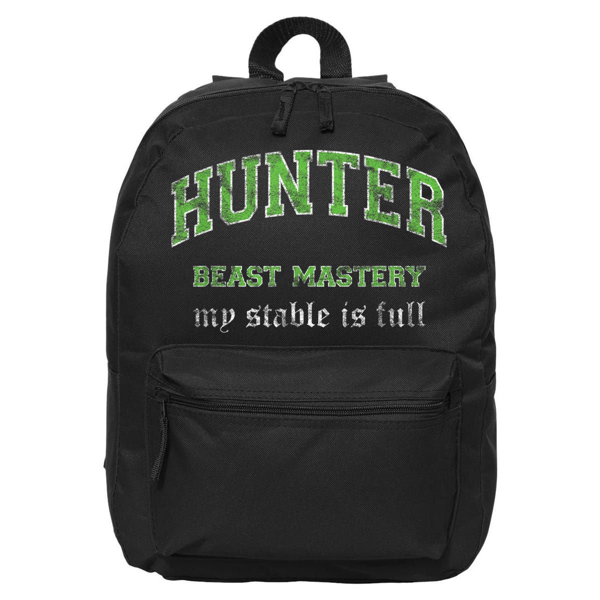 Beast Mastery Hunter MMO Gamer 16 in Basic Backpack