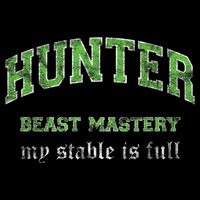 Beast Mastery Hunter MMO Gamer 16 in Basic Backpack