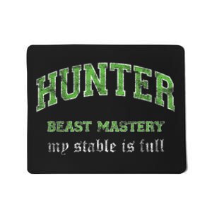 Beast Mastery Hunter MMO Gamer Mousepad