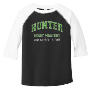 Beast Mastery Hunter MMO Gamer Toddler Fine Jersey T-Shirt