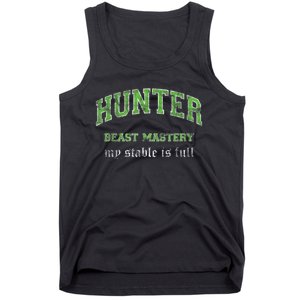 Beast Mastery Hunter MMO Gamer Tank Top