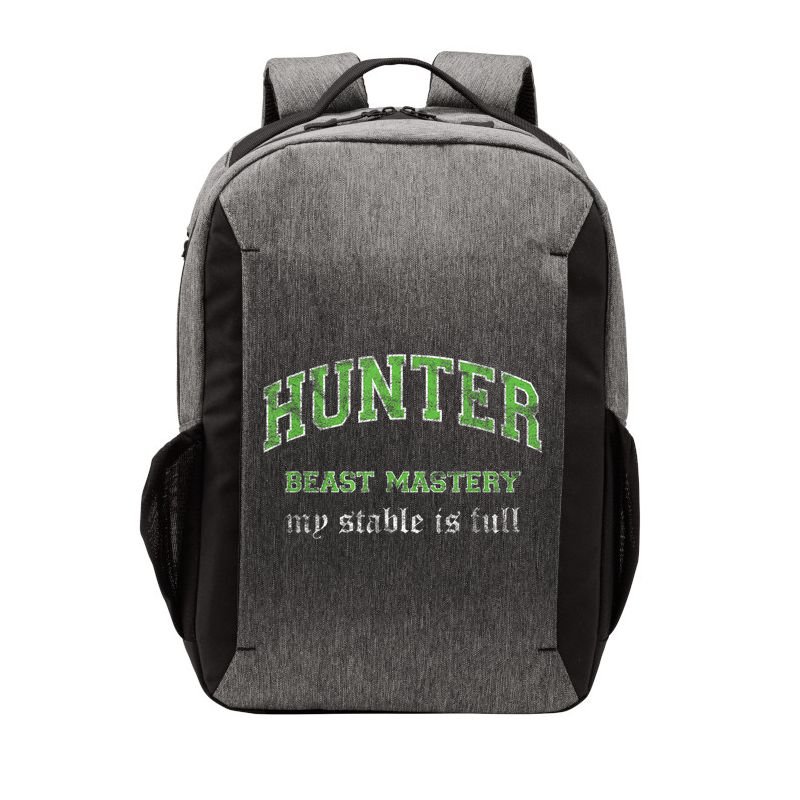 Beast Mastery Hunter MMO Gamer Vector Backpack