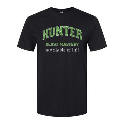 Beast Mastery Hunter MMO Gamer Softstyle CVC T-Shirt