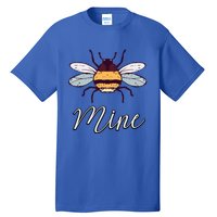 Bee Mine Honeybee Bumblebee Cute Retro Valentine's Day Gift Tall T-Shirt