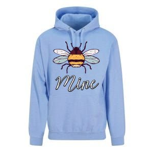 Bee Mine Honeybee Bumblebee Cute Retro Valentine's Day Gift Unisex Surf Hoodie