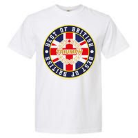 British Motor Heritage Triumph Laurel Logo Best Of British Garment-Dyed Heavyweight T-Shirt