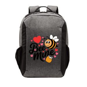 Bee Mine Heart Honey Valentine Vector Backpack