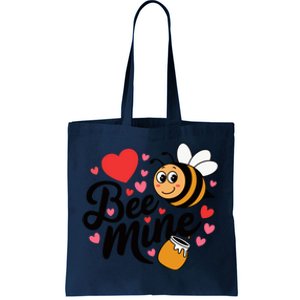 Bee Mine Heart Honey Valentine Tote Bag