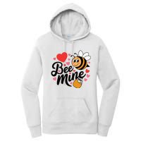 Bee Mine Heart Honey Valentine Women's Pullover Hoodie