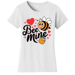 Bee Mine Heart Honey Valentine Women's T-Shirt