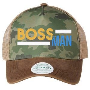 Boss Man Hoodie | Funny Legacy Tie Dye Trucker Hat