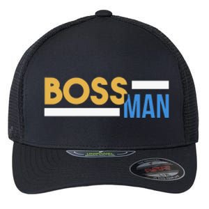 Boss Man Hoodie | Funny Flexfit Unipanel Trucker Cap