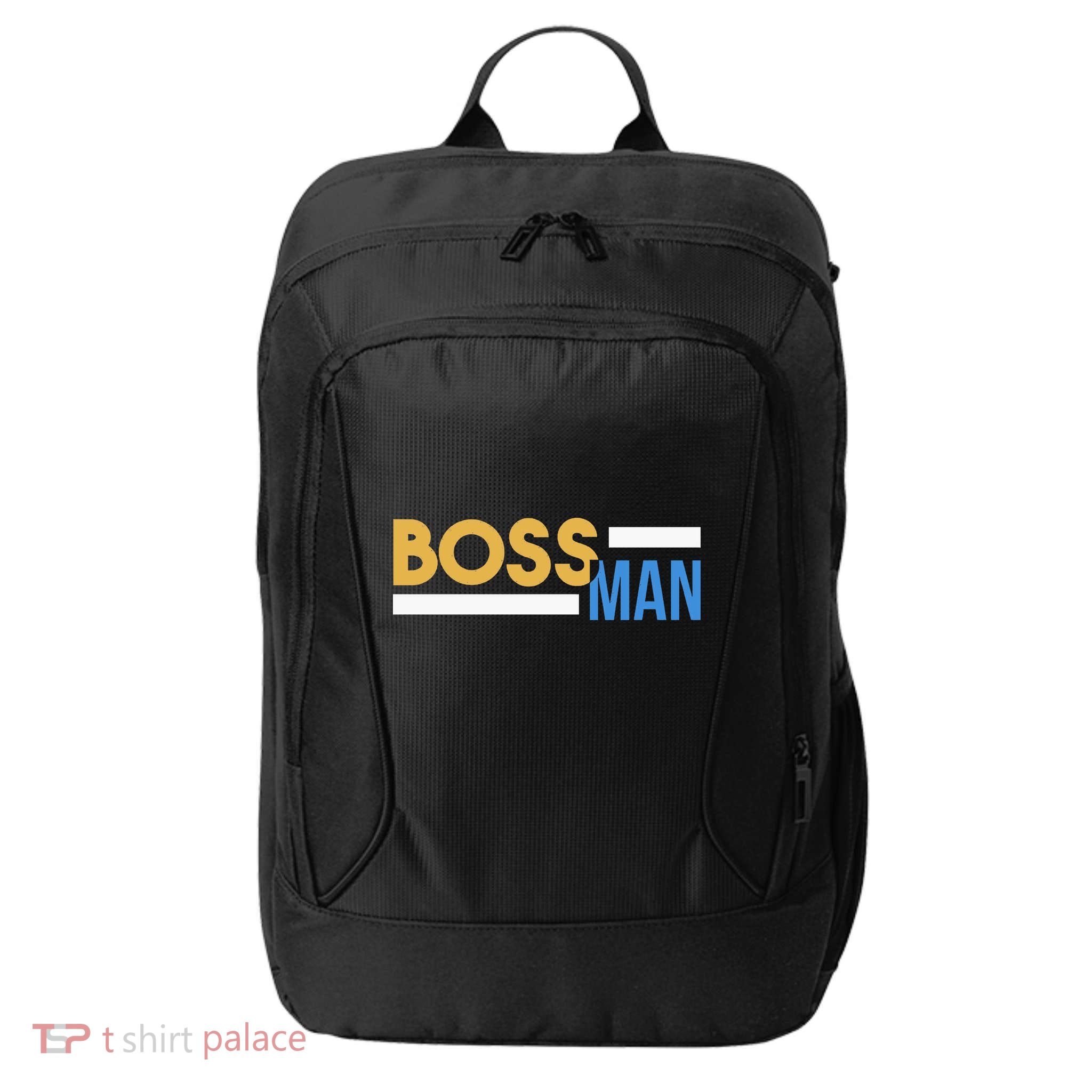 Boss Man Hoodie | Funny City Backpack