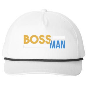 Boss Man Hoodie | Funny Snapback Five-Panel Rope Hat